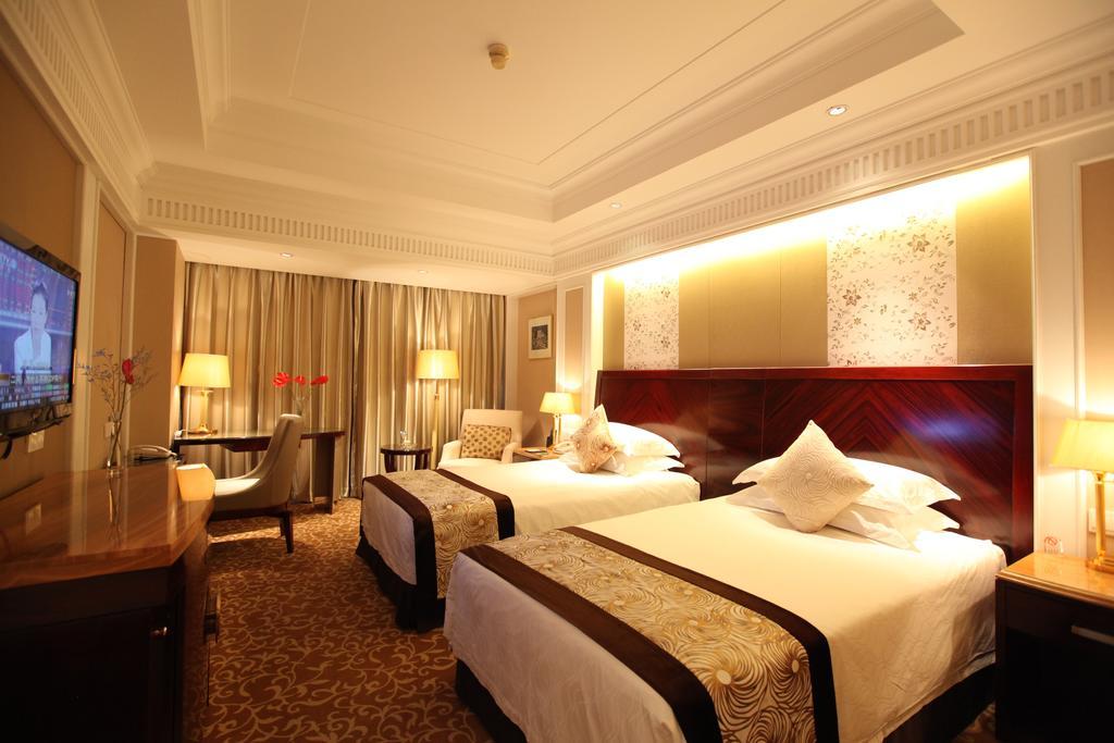 Shao Xing International Hotel Шаосин Стая снимка