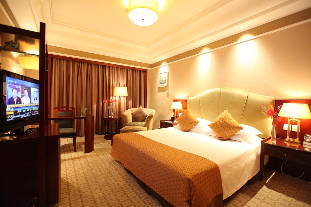 Shao Xing International Hotel Шаосин Стая снимка
